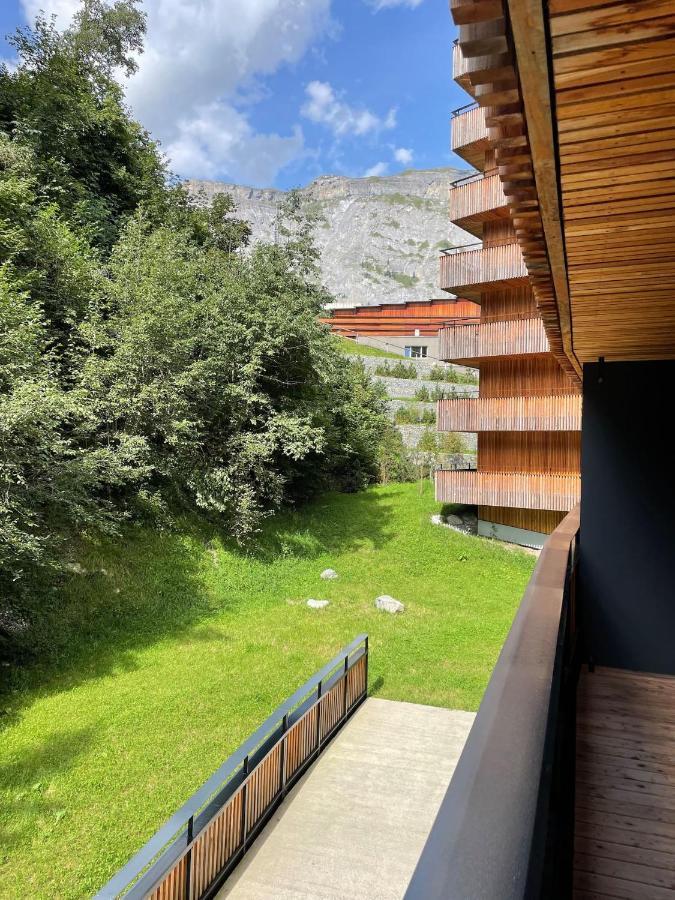 Stilvolle Ferienwohnung Direkt An Der Skipiste ฟลิมส์ ภายนอก รูปภาพ